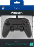 Nacon Wired Compact Controller for PlayStation 4 (Black) thumbnail 1