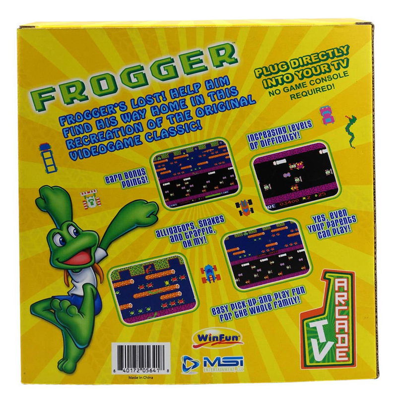 Plug & Play Classic Arcade Video Game (Frogger) image 2