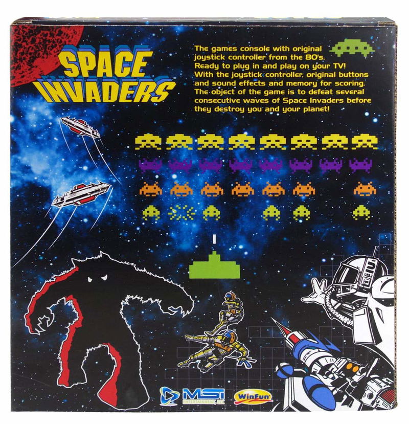 Plug & Play Classic Arcade Video Game (Space Invaders) image 2