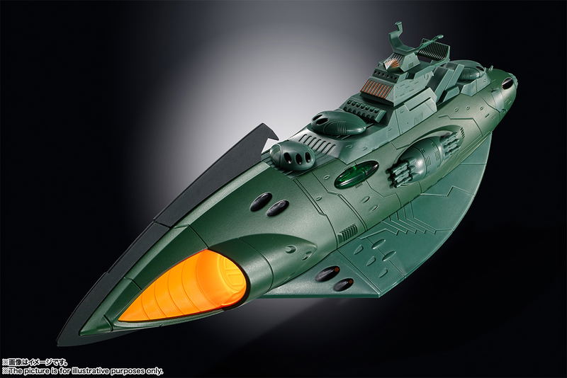 Soul of Chogokin GX-89 Star Blazers Space Battleship Yamato 2202: Astro Fleet Garmillas image 10