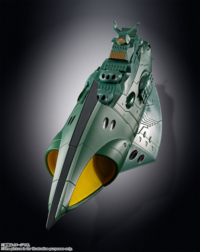 Soul of Chogokin GX-89 Star Blazers Space Battleship Yamato 2202: Astro Fleet Garmillas image 3