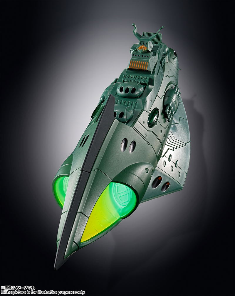 Soul of Chogokin GX-89 Star Blazers Space Battleship Yamato 2202: Astro Fleet Garmillas image 4