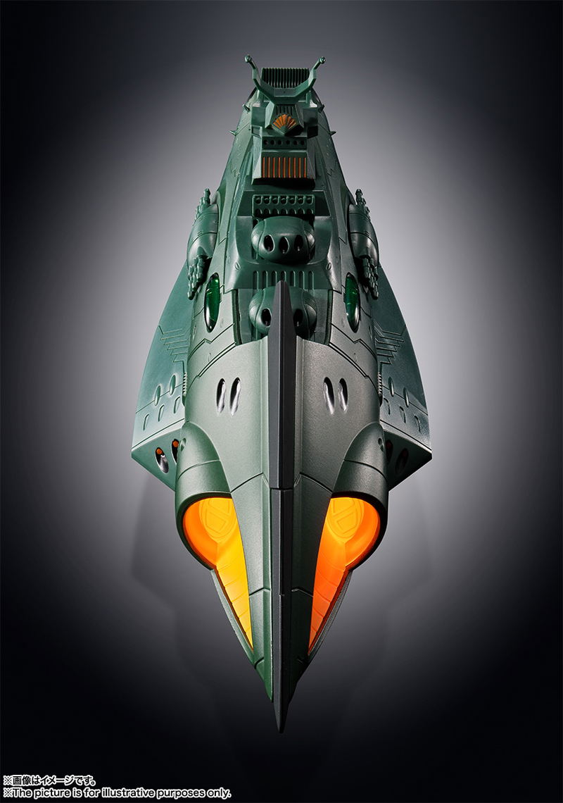 Soul of Chogokin GX-89 Star Blazers Space Battleship Yamato 2202: Astro Fleet Garmillas image 7