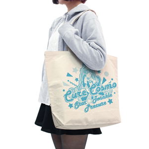 Star Twinkle Precure - Cure Cosmo Large Tote Bag Natural