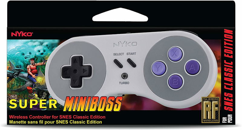 Super Miniboss Wireless Controller for SNES Classic Edition for
