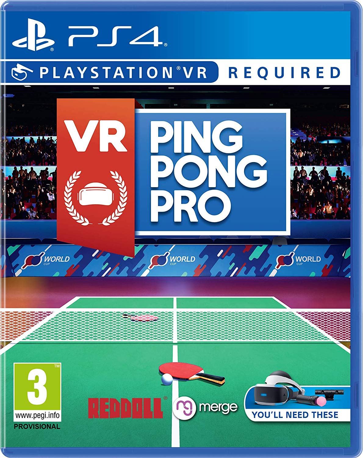 VR Pong Pro for 4, PlayStation VR