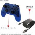 Wireless Core Controller for Nintendo Switch (Blue) thumbnail 2