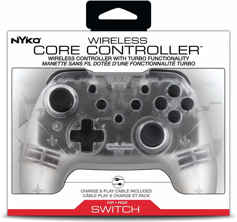 Wireless Core Controller for Nintendo Switch (Clear) image 6