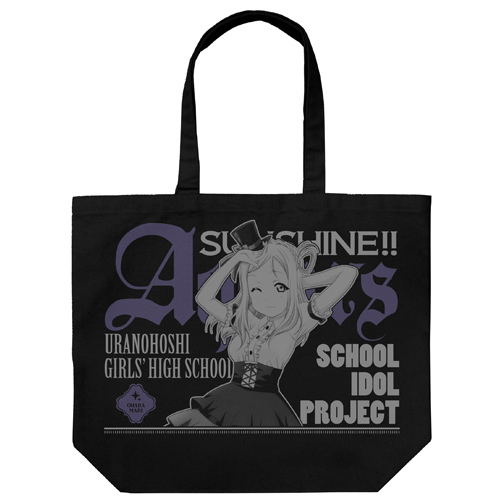 Love Live! Sunshine!! - Mari Ohara Large Tote Bag Gothic Lolita Ver. Black image 1
