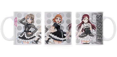 Love Live! Sunshine!! - Chika, Riko, You Full Color Mug Cup Gothic Lolita Ver. image 1
