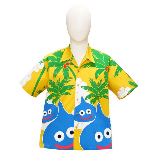 Smile Slime Aloha Polo Shirt Yellow image 2