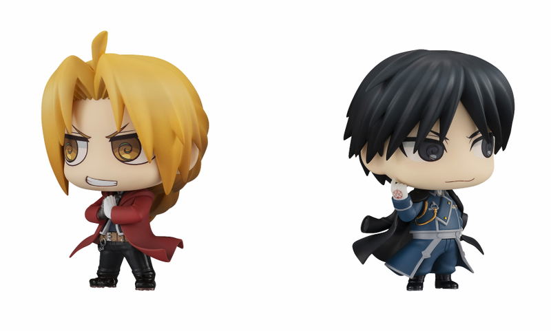 Chimi Mega Buddy Series No. 008 Fullmetal Alchemist Brotherhood: Edward Elric & Roy Mustang Set image 2