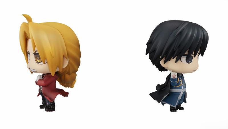 Chimi Mega Buddy Series No. 008 Fullmetal Alchemist Brotherhood: Edward Elric & Roy Mustang Set image 4
