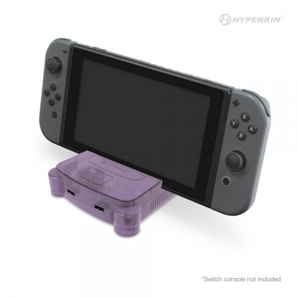 Hyperkin Retron S64 Console Dock for Nintendo Switch (Purple) image 5