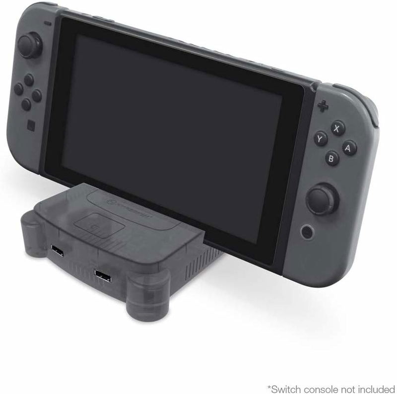 Hyperkin Retron S64 Console Dock for Nintendo Switch (Smoke Gray) image 5