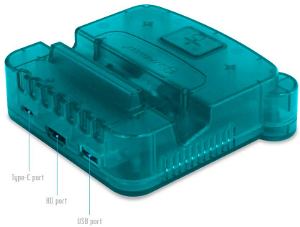 Hyperkin Retron S64 Console Dock for Nintendo Switch (Turquoise)