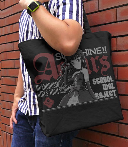 Love Live! Sunshine!! - Dia Kurosawa Large Tote Bag Gothic Lolita Ver. Black image 2