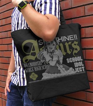Love Live! Sunshine!! - Hanamaru Kunikida Large Tote Bag Gothic Lolita Ver. Black