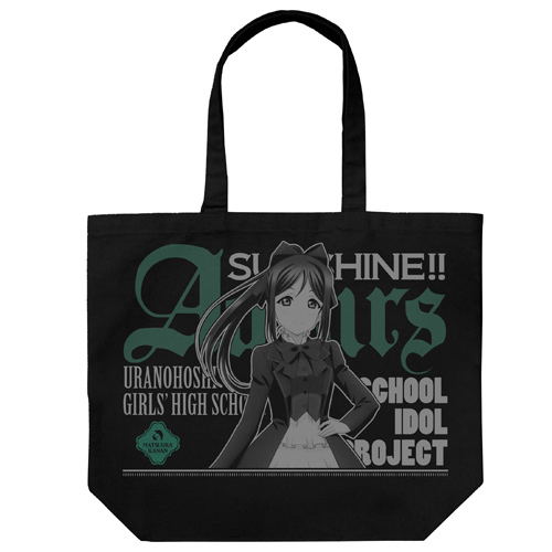 Love Live! Sunshine!! - Kanan Matsuura Large Tote Bag Gothic Lolita Ver. Black image 1
