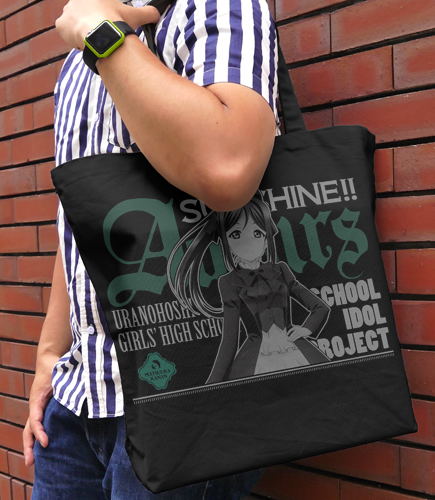 Love Live! Sunshine!! - Kanan Matsuura Large Tote Bag Gothic Lolita Ver. Black image 2