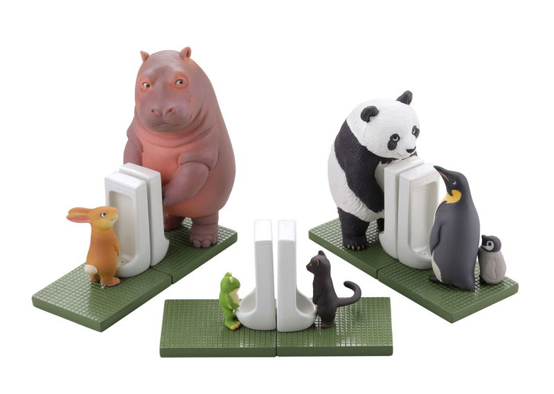 miniQ Sato Kunio's Animals Bathroom in Groups 2 (Set of 8 pieces) image 6