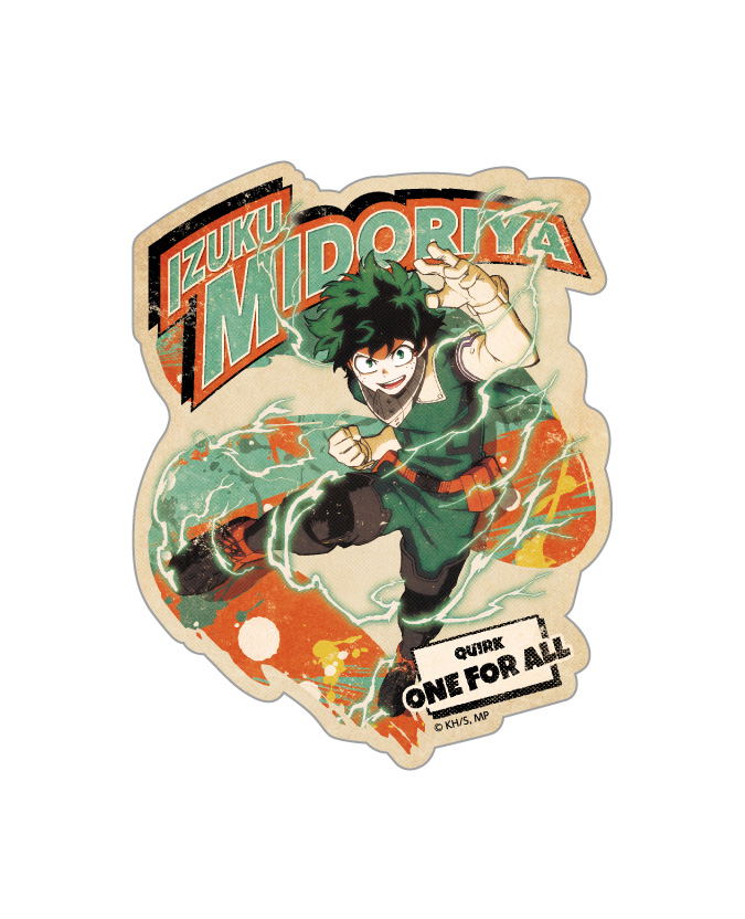 My Hero Academia Travel Sticker Action 1 Midoriya Izuku image 1