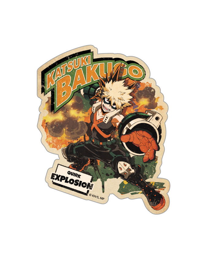 My Hero Academia Travel Sticker Action 2 Bakugo Katsuki image 1