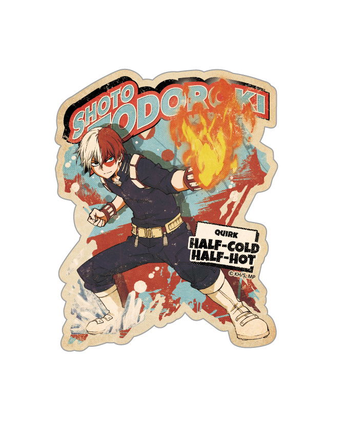 My Hero Academia Travel Sticker Action 4 Todoroki Shoto image 1