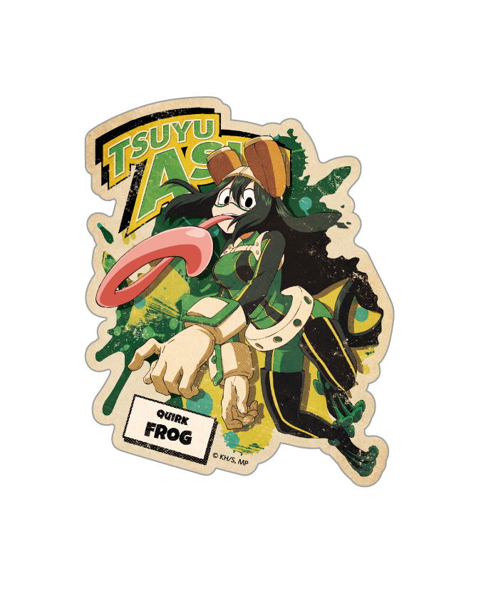 My Hero Academia Travel Sticker Action 5 Asui Tsuyu image 1