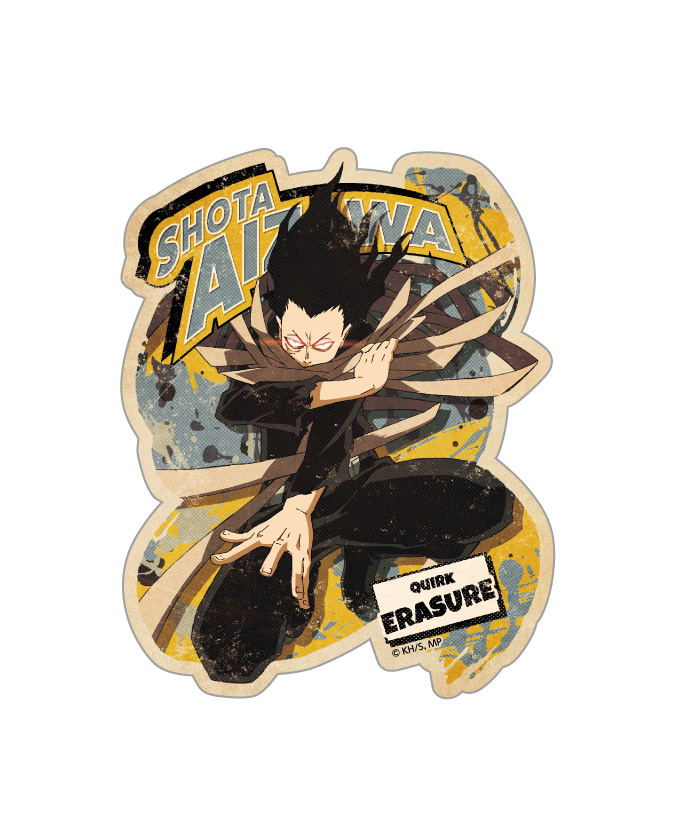 My Hero Academia Travel Sticker Action 9 Aizawa Shota image 1