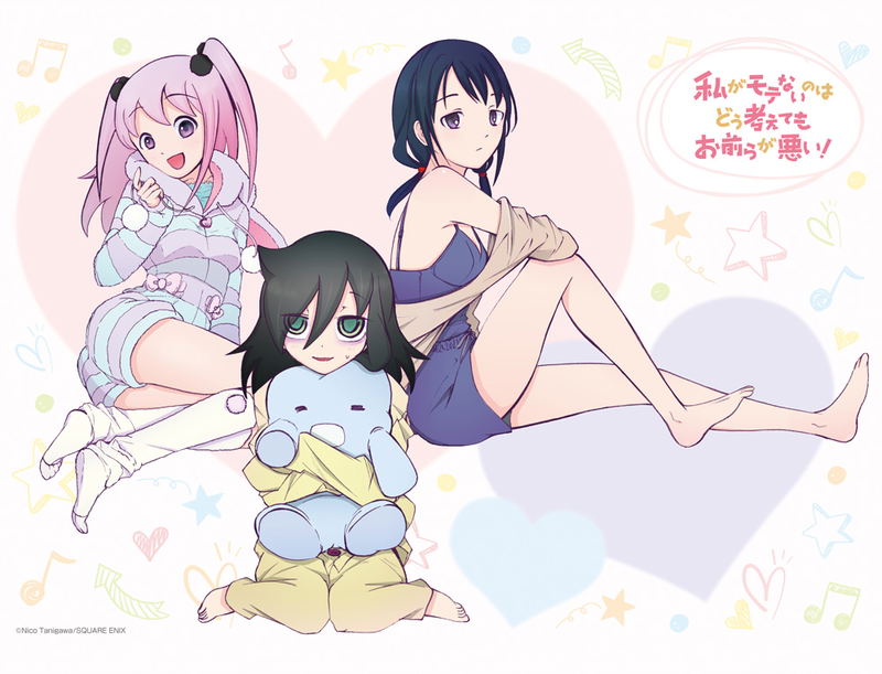 No Matter How I Look at It, It’s You Guys' Fault I’m Not Popular! Original Illustration B2 Tapestry: Pajamas Party Ver. image 1