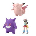 Pokemon Scale World Kanto: Leaf, Clefable, and Gengar thumbnail 1