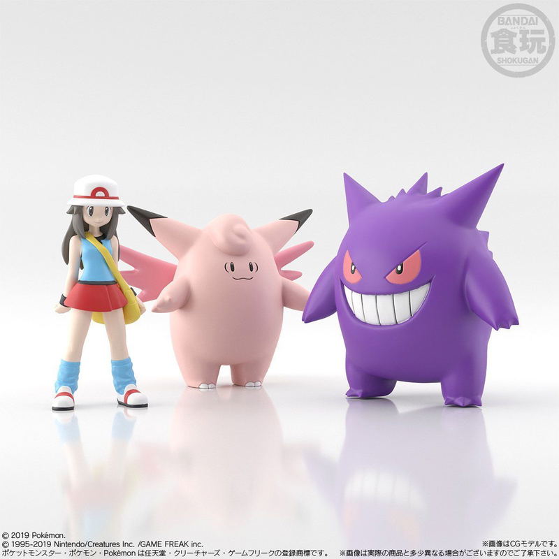Pokemon Scale World Kanto: Leaf, Clefable, and Gengar image 5