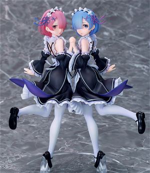Re:ZERO -Starting Life in Another World- 1/7 Scale Pre-Painted Figure: Rem & Ram Twins Ver.