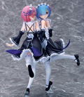 Re:ZERO -Starting Life in Another World- 1/7 Scale Pre-Painted Figure: Rem & Ram Twins Ver. thumbnail 3