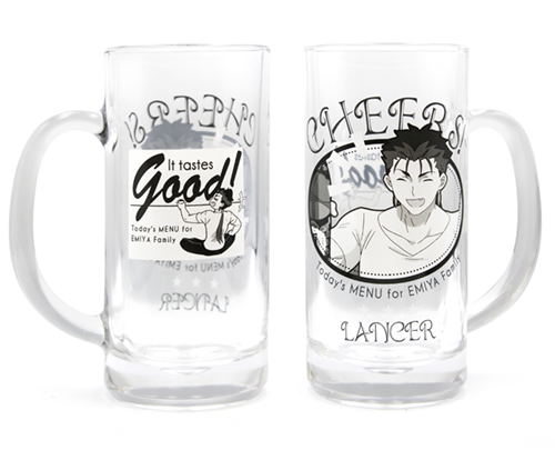 Today's Menu For The Emiya Family - Lancer Cheers! Beer Mug image 1