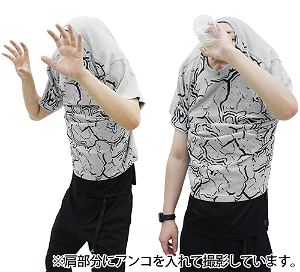 Ultraman - Jamila Pattern T-shirt Mix Gray (S Size)