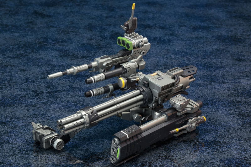Zoids HMM 1/72 Scale Model Kit: Customize Parts Beam Gatling Set (Re-run) image 3