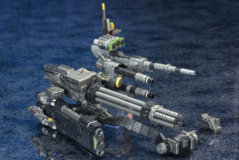 Zoids HMM 1/72 Scale Model Kit: Customize Parts Beam Gatling Set (Re-run) image 4