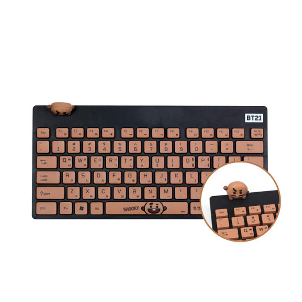 BT21 Wireless Keyboard (SHOOKY) for Windows, Mac