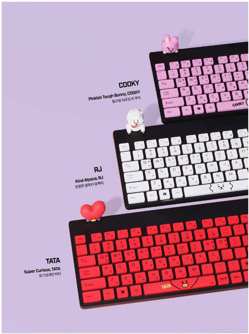 BT21 Wireless Keyboard (TATA) 対応 Laptop, Desktop