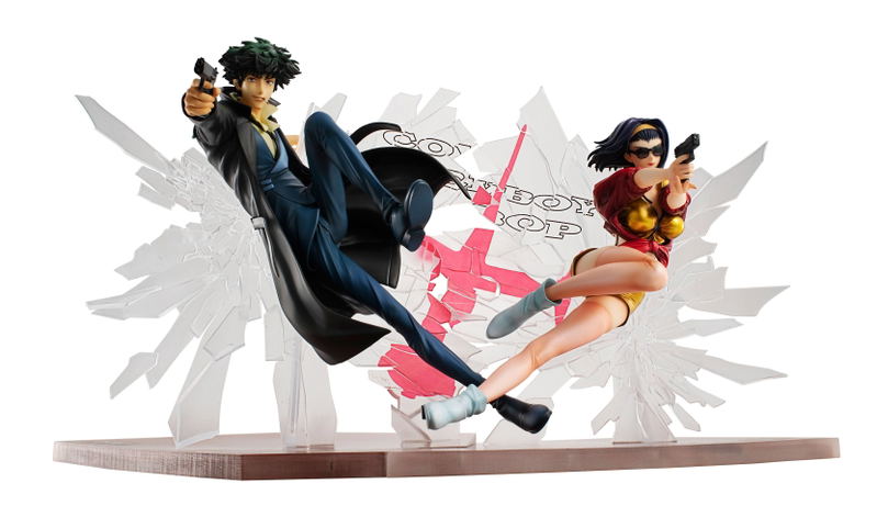 Cowboy Bebop 1/8 Scale Pre-Painted Figure: Spike Spiegel & Faye Valentine 1st Gig Set image 1