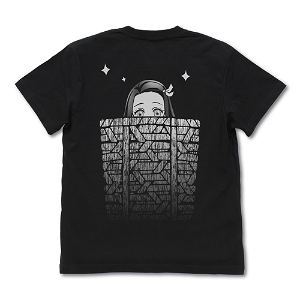 鬼滅の刃 籠の中の禰豆子 Tシャツ/BLACK-M