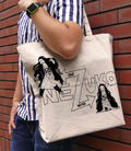 Demon Slayer: Kimetsu No Yaiba - Nezuko Kamado Large Tote Bag Natural thumbnail 2