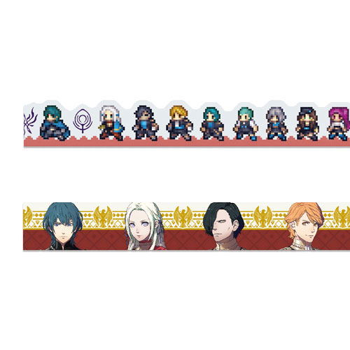Fire Emblem: Three Houses Masking Tape - Black Eagles (Set of 2 Types) image 1