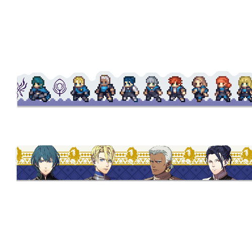 Fire Emblem: Three Houses Masking Tape - Blue Lions (Set of 2 Types) image 1