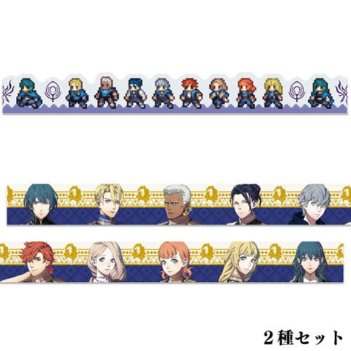Fire Emblem: Three Houses Masking Tape - Blue Lions (Set of 2 Types) image 2