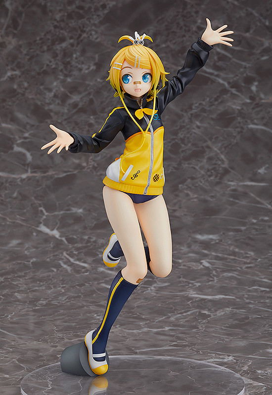 Hatsune Miku -Project Diva- F 2nd 1/7 Scale Pre-Painted Figure: Kagamine Rin Stylish Energy R Ver. image 3