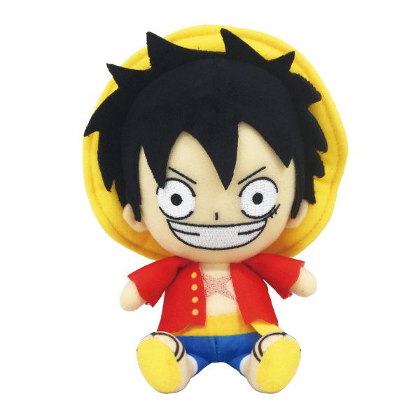 One Piece Chibi Plush: Monkey D. Luffy image 1