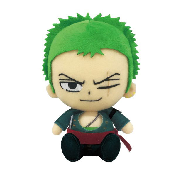 One Piece Chibi Plush: Roronoa Zoro image 1